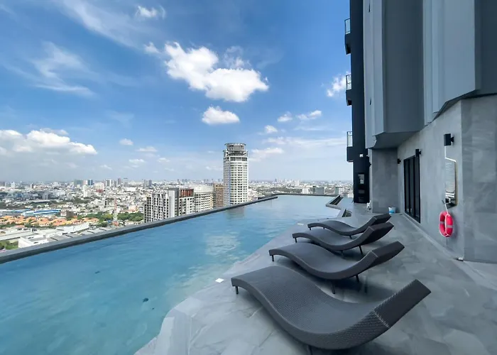 250m Bts L Duplex Unit L Rooftop Pool L Sontana * Bangkok