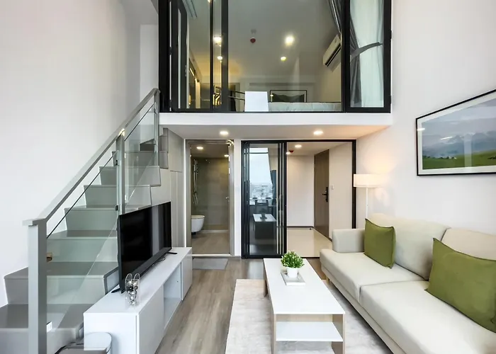 250m Bts L Duplex Unit L Rooftop Pool L Sontana Apartamento Bangkok