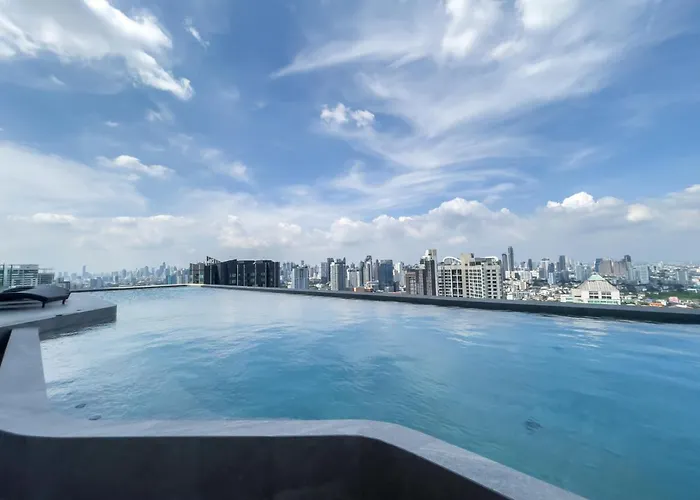 Apartamento 250m Bts L Duplex Unit L Rooftop Pool L Sontana Bangkok