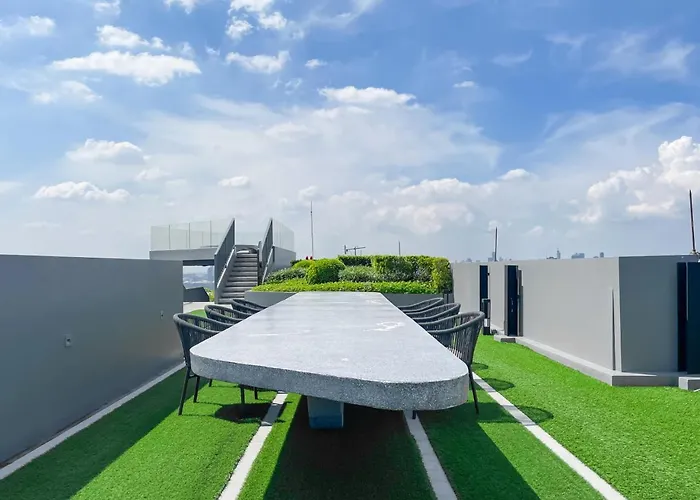 250m Bts L Duplex Unit L Rooftop Pool L Sontana Apartamento *