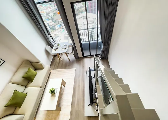 250m Bts L Duplex Unit L Rooftop Pool L Sontana * Bangkok